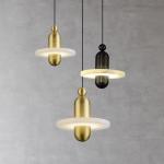 Nordic Simple Marble Single Head Restaurant Chandelier Modern Fashion Small