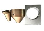 Power Coating Customized KTL CNC Turning Copper Machined Parts