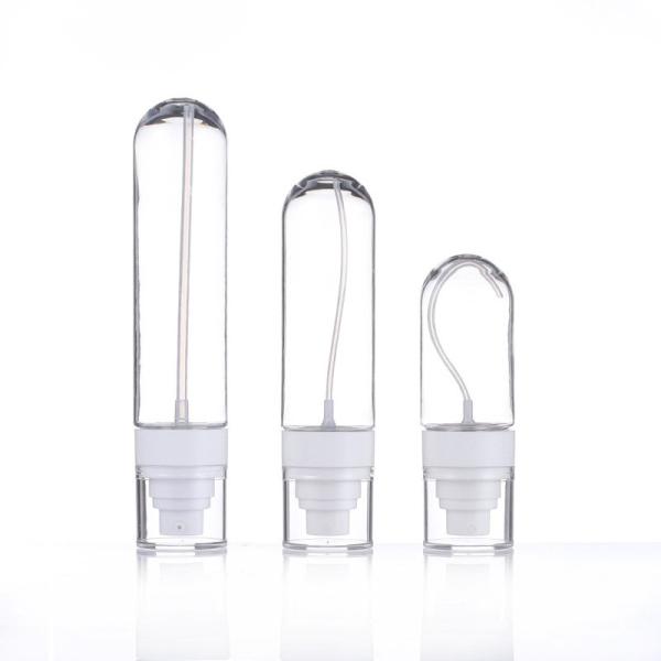 Luxury Cosmetic Mist Spray Perfume Bottle PET Plastic Upside Fine Mist Spray