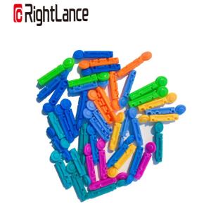 Wholesale For Blood Glucose Meter Disposable Twist Off Type Blood Lancet 28G from china suppliers