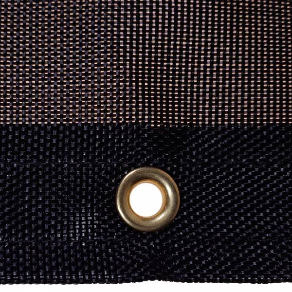 20x20 PVC Coated Fabric PVC Mesh Tarp Black Vinyl Mesh Tarp Dump Truck Tarp