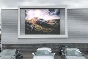 Wholesale 8mm Pixel Pitch Outdoor Advertising LED Billboard , Small Outdoor Fixed LED Display from china suppliers