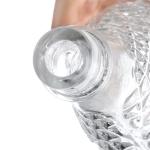 Crystal Glass 700ml 500ml Empty Liquor Bottle for Xo/Brandy/Spirit/Vodka/Whiskey