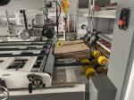 380 V Automatic Carton Folding Gluing Machine for Paper Box Manufacturing