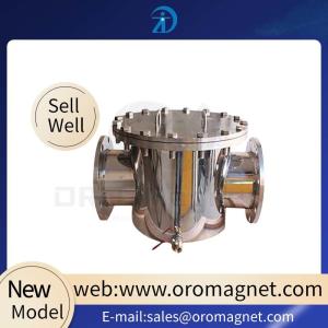 Wholesale Manual Magnetic Separator Stainless Steel Pipeline Iron Remover For Ceramic Glaze / Body Slurry from china suppliers