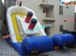 Outdoor Large 0.55mm PVC tarpaulin Commercial Inflatable Titanic Slide for Kids