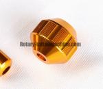 Metal Disposable Tattoo Grips Self Locking Red / Black / Gold Color CE Approval