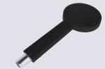 Bathroom Hand Held Shower Head ABS Material Good Insulation Chromed Out Look