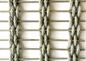 Wholesale 11mm XY M4375 Stainless Steel Crimped Woven Wire Mesh Building Partitions from china suppliers