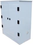 2pcs Door Corrosive Storage Cabinet Adjustable Shelves