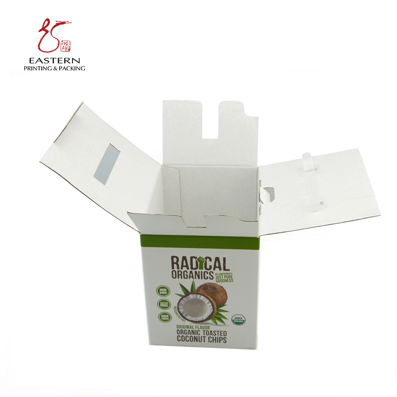 Custom Carrying Corrugated Cardboard Shipping Boxes For Food & Beverage Packaging