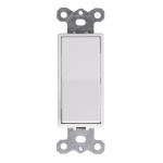 Single Pole Decora Rocker Switch Wall Mounted Standard Grouding 120V
