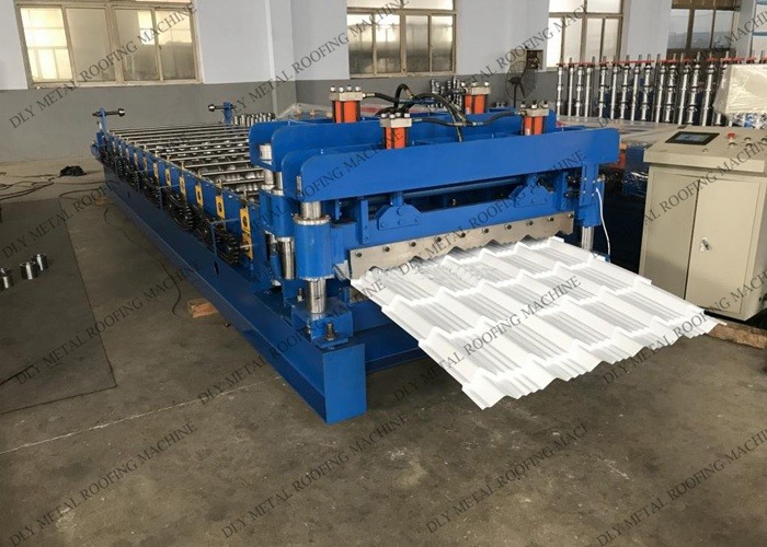 PPGI Color Coated Sheet Making Machine Cr12 IBR Sheet Making Equipment