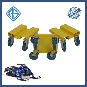 Wholesale Punching Snowmobile Dolly Cart Vehicle Dolly Wheel Heavy Painted Steel from china suppliers