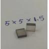 Buy cheap 5x3x1.2mm Monocrystalline Diamond CVD 2PT 110 / 4PT 100 Mechanic Grade from wholesalers