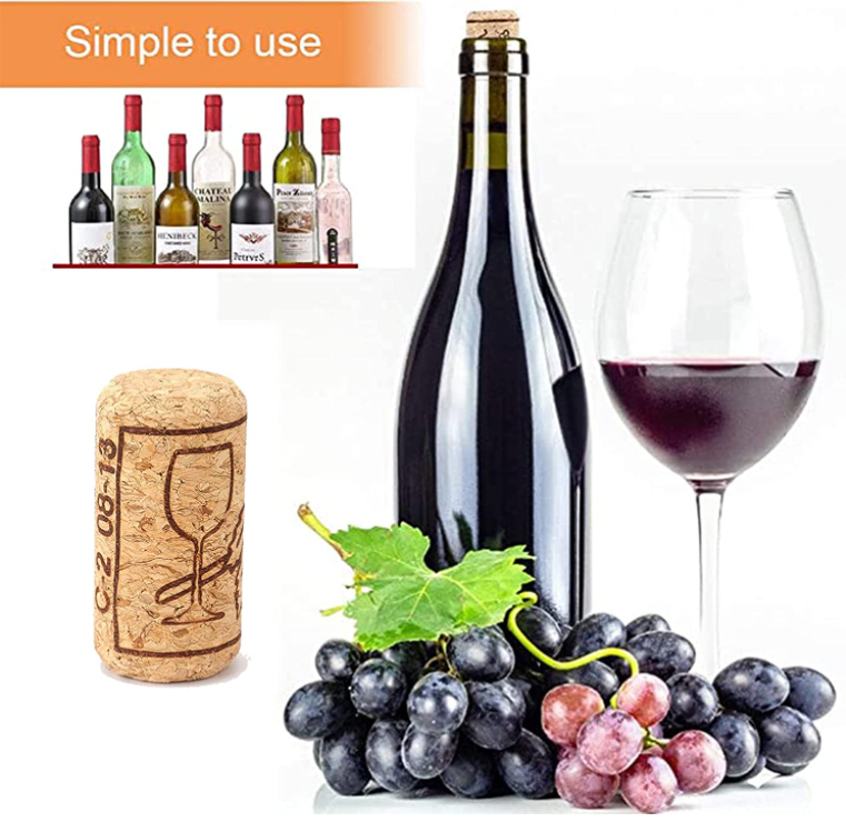 Conical Corks Custom Size Accepted for Customized Wine and Beer Bottles of Any Color
