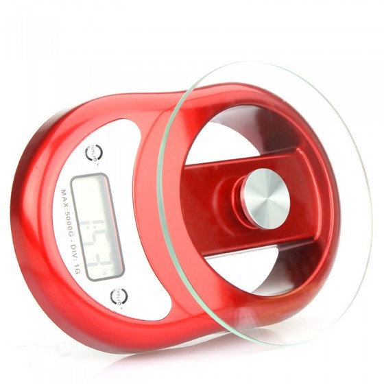 Cooking Measuring Home Electronic Scale Selectable Color With Over Load Indication