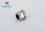 M8 - M120 Metal Cable Gland Resist Salt Nickel Plated Brass With Rubber Seal
