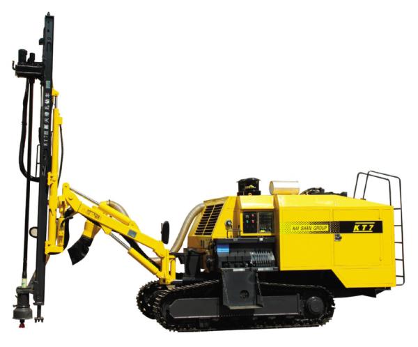 Integrated Rock Drilling Rig Combines Borehole Drilling Rig And Screw Air