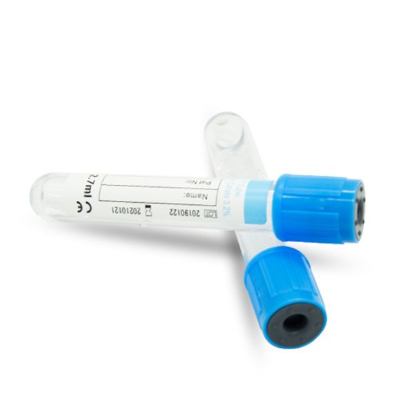 Disposable Glass Plastic Lavender Cap for The Test Blood Collection Tube