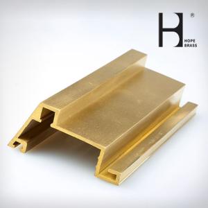 Wholesale 25mm x 35mm Brass Extruding H Sections Brass L Shape Profiles Material Brass Copper Alloy C38500 Hbp59-1.Hpb58-2 c3604 from china suppliers