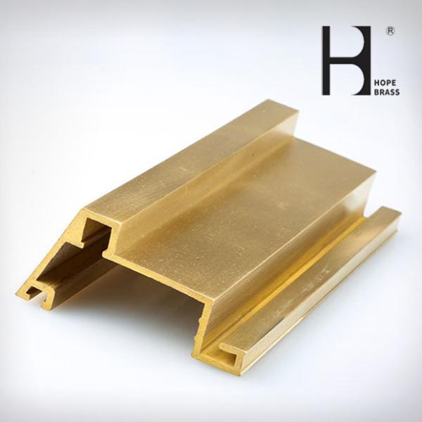 DIY Sizes Brass Extruding Profiles Extruded Copper Profiles Wide Range Size