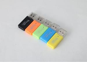 Wholesale 4.8 X 2 X 0.6cm Portable Card Reader USB 2.0 For SD SDHC Memory Card 2gb 4gb 8gb from china suppliers