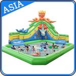 Outdoor Inflate Amusement Water Park , Inflatable Water Park , Inflatable Ground