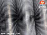 Extruded Fin Tube ASME SA179 Fin Material AL 1060 For Air Cooler , Condenser