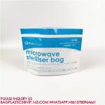 Slide Zipper Feeding Bottle Pouch Microwaveable Menstruation Cup Steam