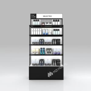 Wholesale KLNS-R7 Open Top Display Skincare Display Cabinet with 40mm Soft Film Light Box from china suppliers