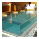 Popular Custom Infinity Edge Clear Thick Acrylic Glass Sheet for Thick Glass