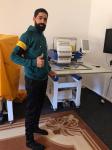 HOLiAUMA best embroidery machine supplier HO1501N 450*650mm cap tshirt flat 3d