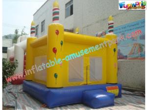 Wholesale Waterproof Commercial Bouncy Castles 3x3M With Slide from china suppliers