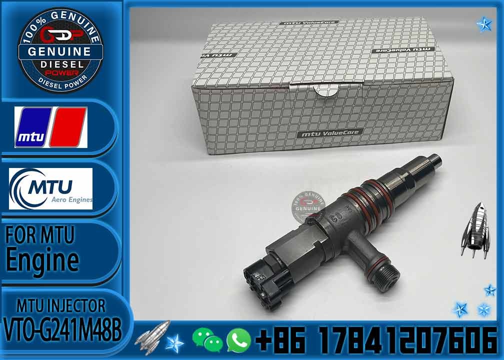0010104351 diesel injector VTO-G160BW For MTU 4000 VTOG160BW MTU4000.01 VTO-G241M48B