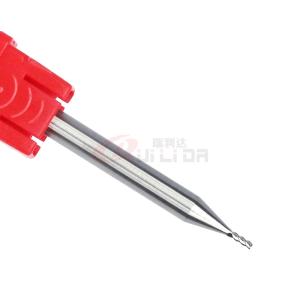 Wholesale 40 Degree Helix Solid Carbide Square End Mill Bits For Aluminum 1mm For Finishing from china suppliers