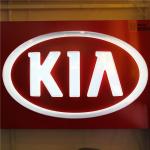 Acrylic Advertising Vacuum Forming visible led Sticker Car Brands Logo signage