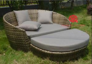 Wholesale Leisure outdoor furniture rattan chaise lounge from china suppliers