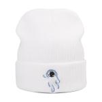 Autumn Acrylic Beanie And Caps Unisex Cute Astronaut Embroidery