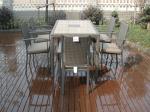 7pcs rattan sofa set.