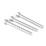 Flat Head Large Diameter Carbon Steel Hex Masonry Bolt M12 125mm Self Tapping