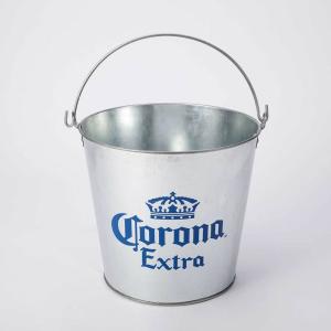 Wholesale Galvanized Metal Ice Tin Bucket Tinplate Popcorn Bucket Metal Beer Bucket With Customized Logo from china suppliers