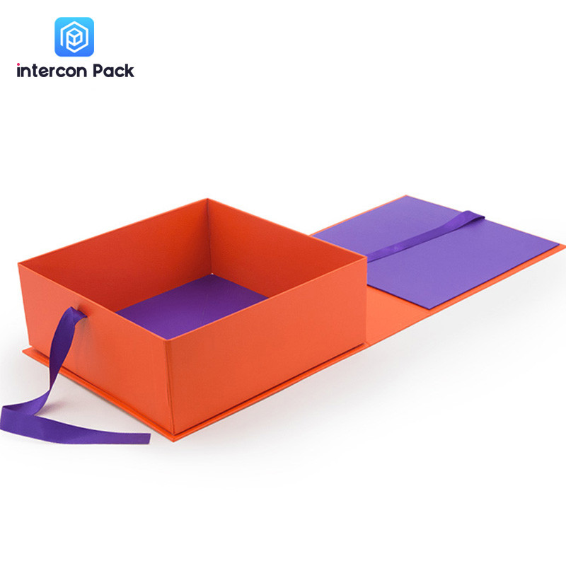 Jewelry Boutique Folding Packaging Boxes 13.03x6.50x2.87 Inch Matt Lamination