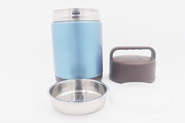 2L Outdoor portable leak proof stainless steel lunch box double wall children
