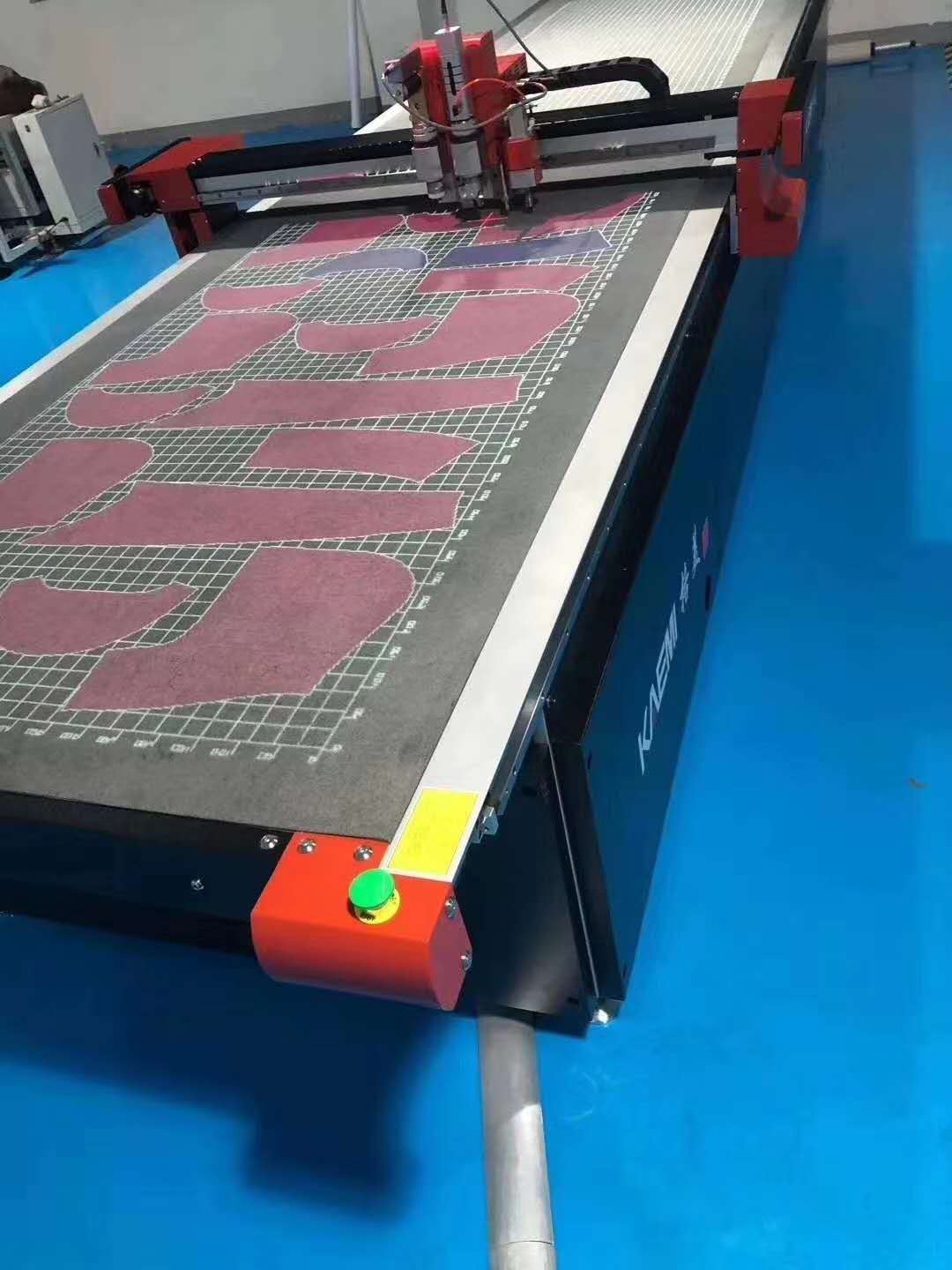 Precision Oscillation Knife CNC Digital Cutter for Fabrics Cutting Speed 100-1200mm/s