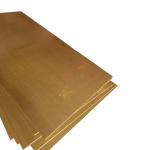 Polished Brass Sheet Plate 2500mm Width SGS ISO certification