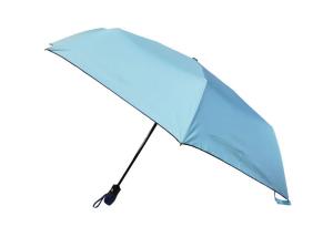 Wholesale Color Coated Automatic Travel Umbrella Sun Protection 190T Pongee Fabric from china suppliers