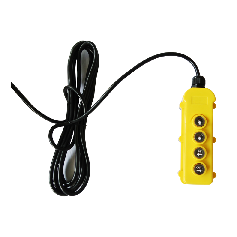 DC 12V 1.6kw Copper Core Motor Hydraulic Power Unit 16MPa Double Acting With Four Button Remote Control