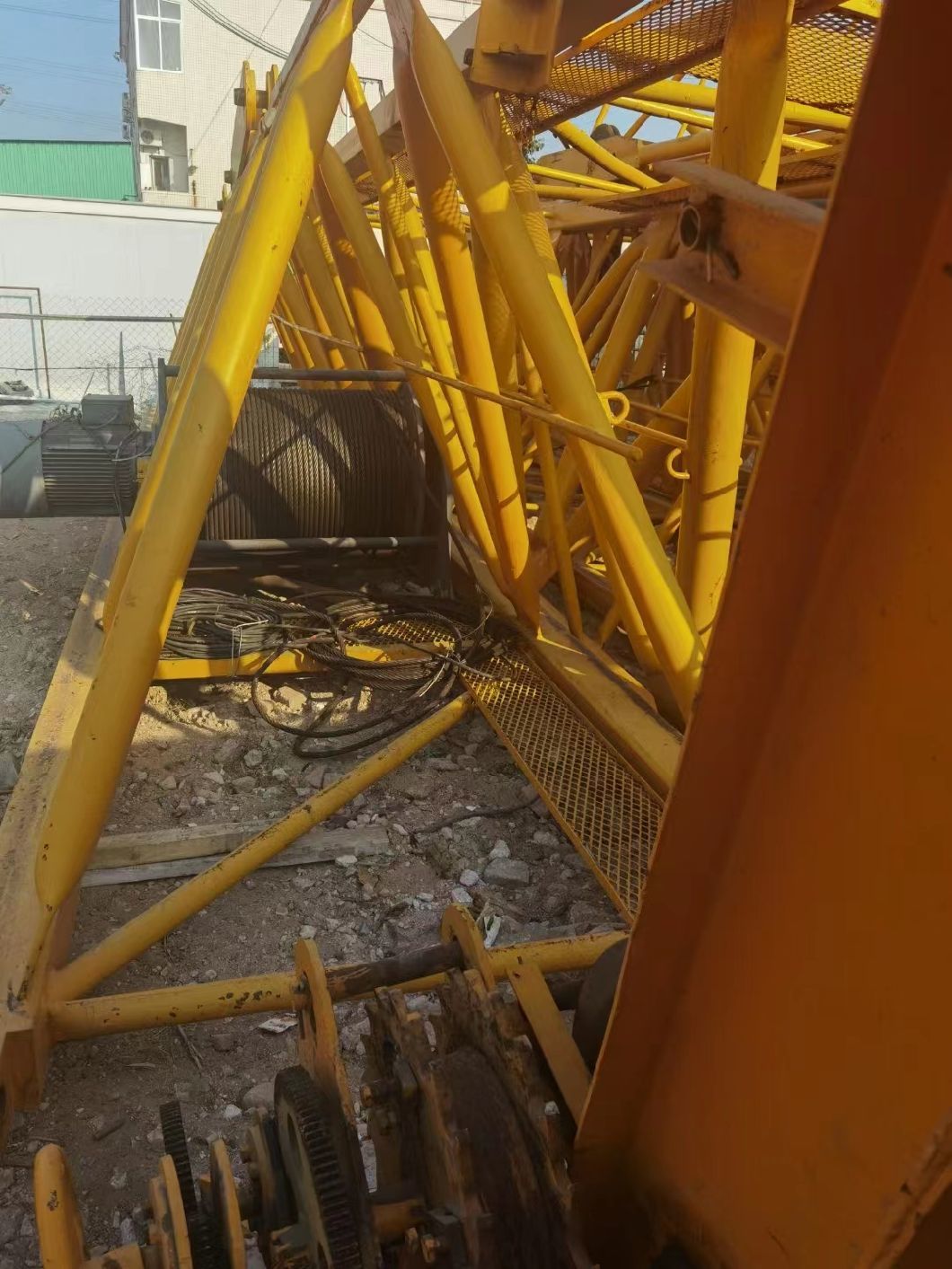 Zoomlion Tower Crane Price Good 12 Years, P Otain Spare Parts for Tower Crane