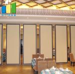 Conference Room Mobile Folding Sliding Partitions Decorative Acoustic Room